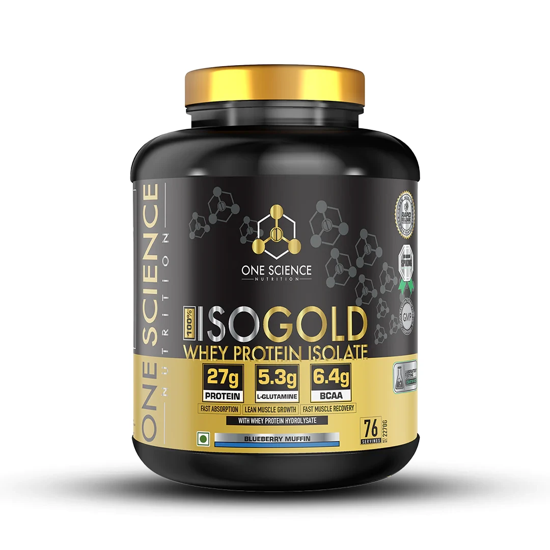 One Science Nutrition (OSN) 100% ISO Gold Whey Protein - 2.26 Kg (5 Lb), Chocolate Charge